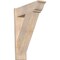Ekena Millwork Traditional Smooth Traditional Outlooker, Douglas Fir, 7 1/2"W x 24"D x 32"H OUT08X24X32TRA01SDF - alternate 1